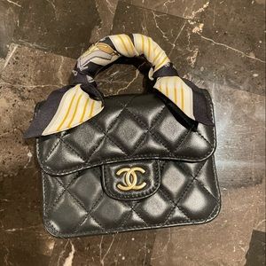 100% authentic mini flap bag